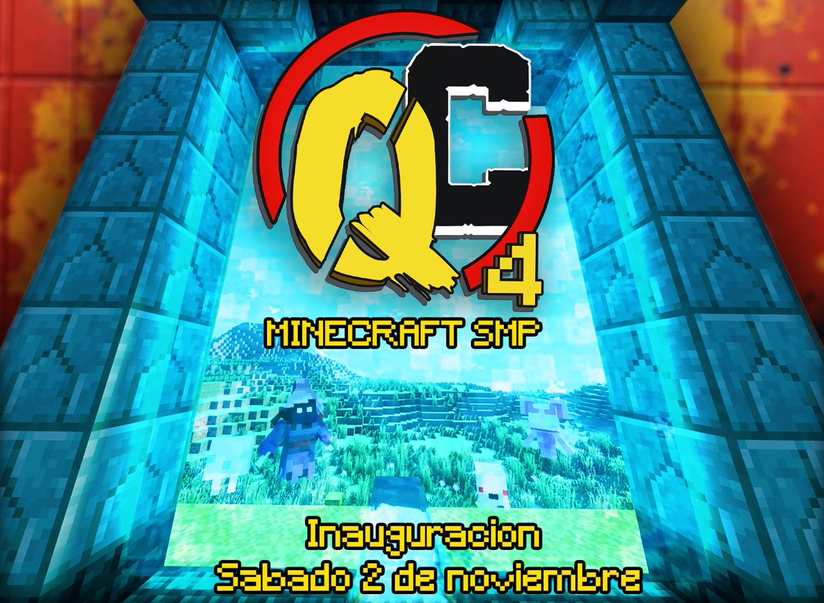 📣 QC está de regreso
Estamos de vuelta con un nuevo servidor survival semi vanilla para Minecraft Java, con varias sorpresas e historias que contar.

Su apertura será este sábado 2 de noviembre.

Aún quedan cupos, Streamers interesados en unirse, comenta o manda MD ⬇️ 
❤️ y🔄