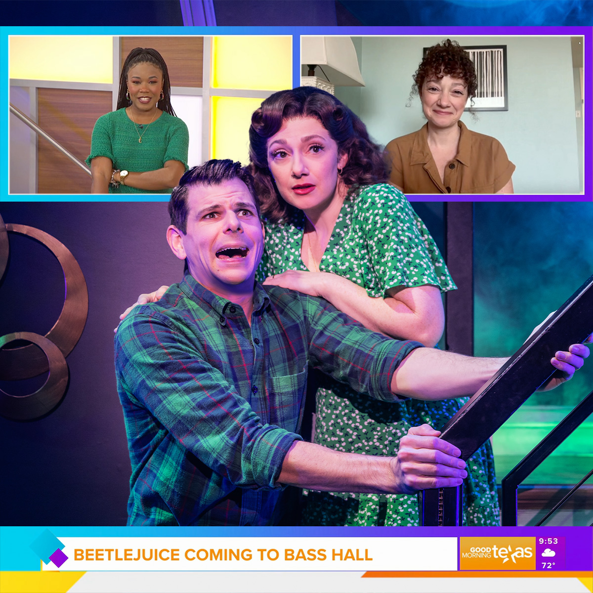 All the way from six feet below, say hello to Barbara 2.0! 🪦 Megan McGinnis chatted with @WFAAGMT's Erin Hunter about her love of Beetlejuice the movie, the magic of special effects live on stage and the power in taking risks in life (and in death). 📺: bit.ly/4fuNMtv