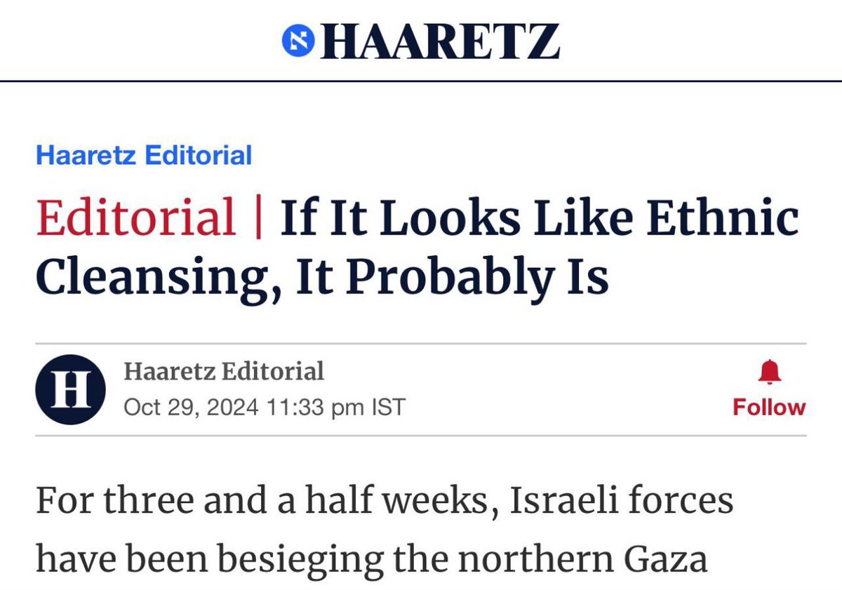 4UB4me2's tweet photo. @Kahlissee They said more in regards to #Gaza
Ethnic Cleansing https://t.co/cRsnZpsSmQ