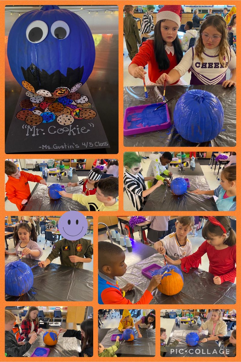 Pumpkin painting was a hit! “C is for Cookie”… ⁦<a href="/HolyRosaryM/">Holy Rosary, Milton</a>⁩ #WeAreHRM