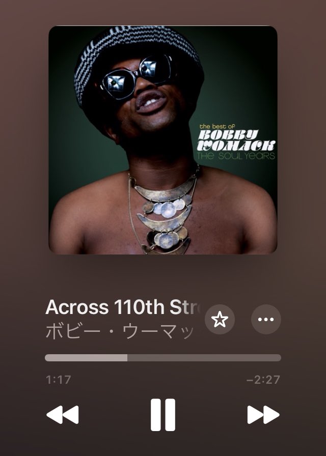 kumaichan901t's tweet photo. おはよう金曜日。
11月が始まった。
あと1ヶ月。
#イマソラ
#BobbyWomack
#Across110thStreet
#LookinforaLove
#AprilMarch
#ChickHabit
#NowPIaying https://t.co/0cqGvE6o8B