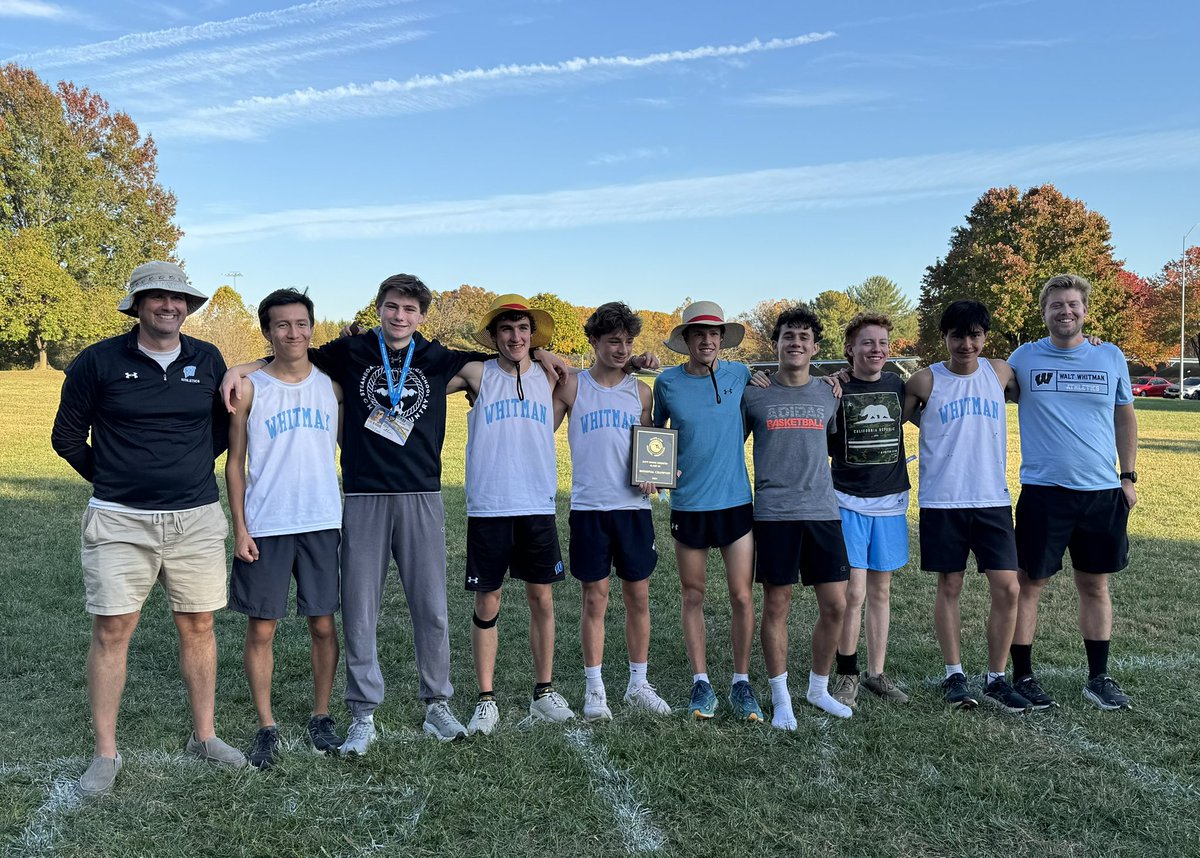 Congratulations to our top finishers at the 4A West Region Cross Country Championships! <a href="/CoachThomsXCTF/">Ben Thoms</a> &amp; <a href="/WWHSAthletics/">Whitman Sports</a> win the boys &amp; girls team titles! Congratulations to all! Thank you <a href="/QOXCTF/">QO XC/T&F</a>, <a href="/chadey0/">Chad Young</a>, <a href="/QOAthletics/">Quince Orchard Athletics</a>, and <a href="/GburgMD/">City of Gaithersburg</a> for a top-notch meet! <a href="/MCPSAthletics/">MCPS Athletics</a>