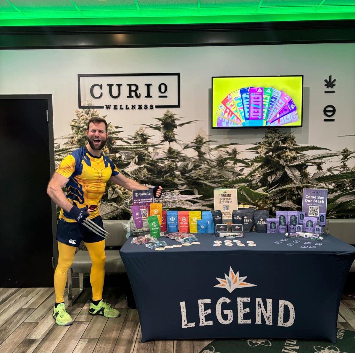 Celebrating #Halloween at @gpwellness was a treat! 👻 Here's to making more hauntingly good memories. #SpookySeason #EnjoyLegend