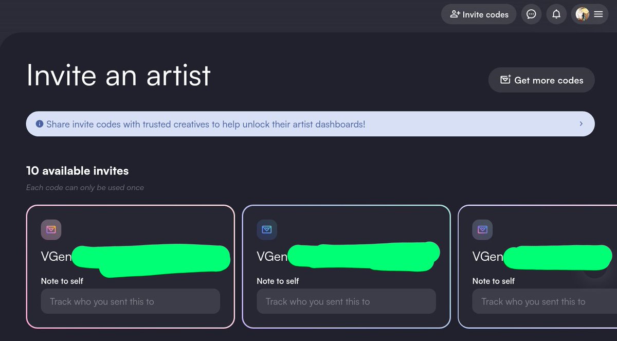 10 codes available ・👅・
follow + like &amp; RT + reply your info/portfolio
this is NOT random, i'll be looking thru ur posts

ends nov 3 ! my cake day wheee 🎂

#Vgen #VgenCode