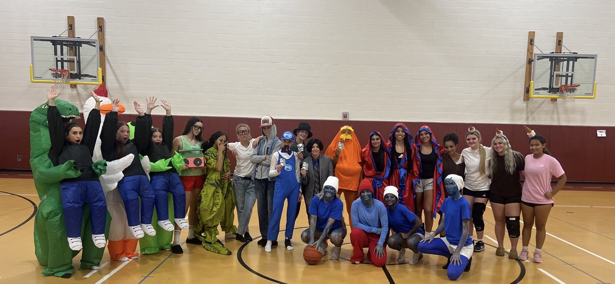 Halloween Practice always one of the spookiest days of the basketball season! 🎃💀👻