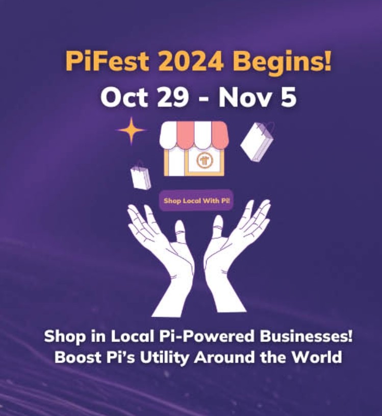 Desde el 29 de octubre hasta el 5 de Noviembre se podrán agregar los comercios que desean aceptar $Pi coin como medio de pago. 
Entra al Pi Browser y localiza la tienda más cercana para realizar tus compras. 
#PiNetwork2024 #Pifest2024 
minepi.com/NicCripto