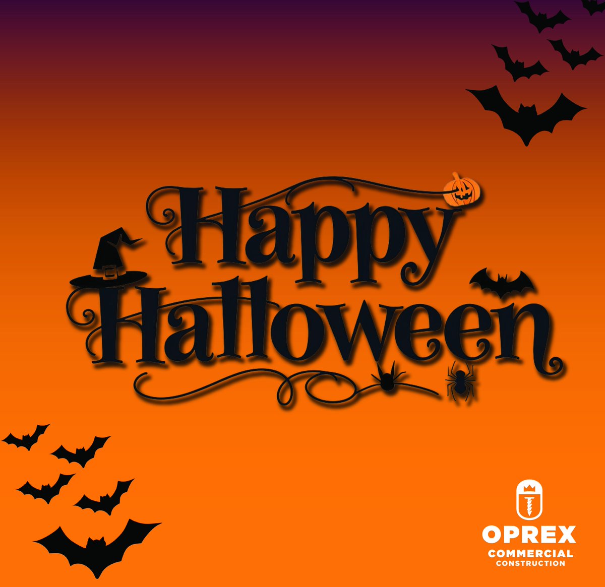 Happy Halloween from the team here at OPREX! #OPREXconstructio #HappyHalloween