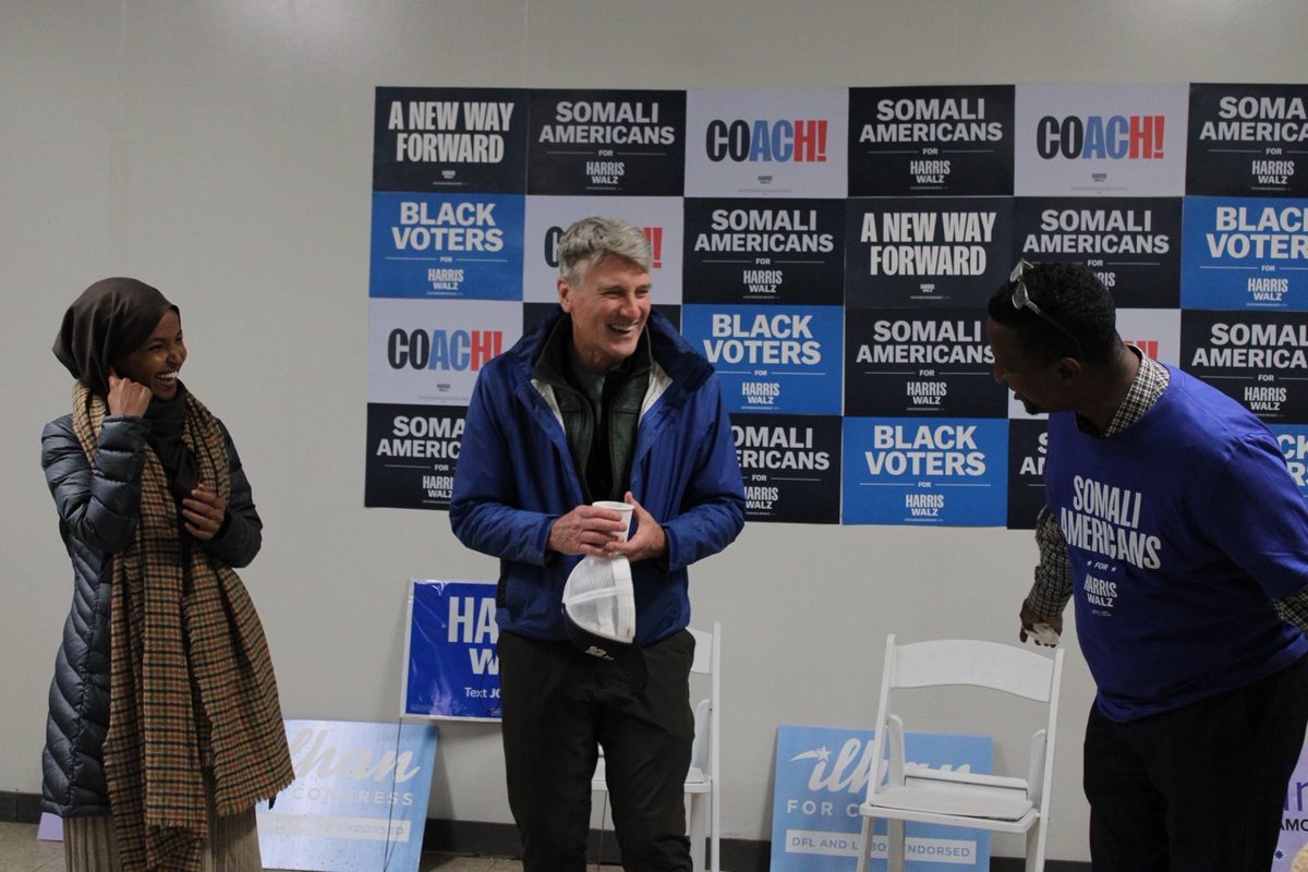 We’re door knocking the Cedar-Riverside neighborhood tonight! 

The Cedar Cultural Center early voting pop-up is open until 6 pm today - you know we are out here letting our neighbors know! 

Make sure you get out and vote for <a href="/IlhanMN/">Ilhan Omar</a> and our DFL candidates.
