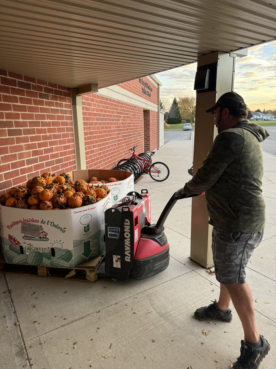 Thanks to <a href="/elberta_farms/">Elberta Farms Country Market</a> for the pumpkin drop-off this morning!!! 🎃