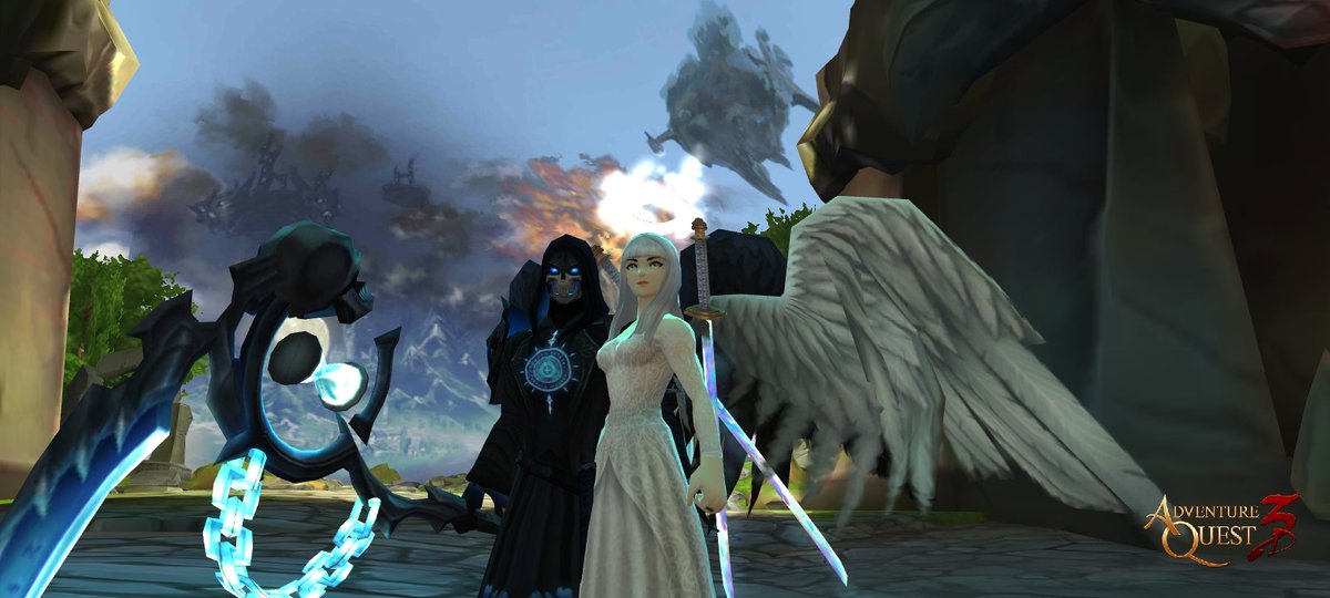 VivaciousDevil's tweet photo. Happy Halloween/Mogloween everyone ^,^) 
Death Spade and I ♡
Angel of Death &amp; Angel of Life
Merged to bring Unity on Halloween Night https://t.co/GmmD8aaYUp