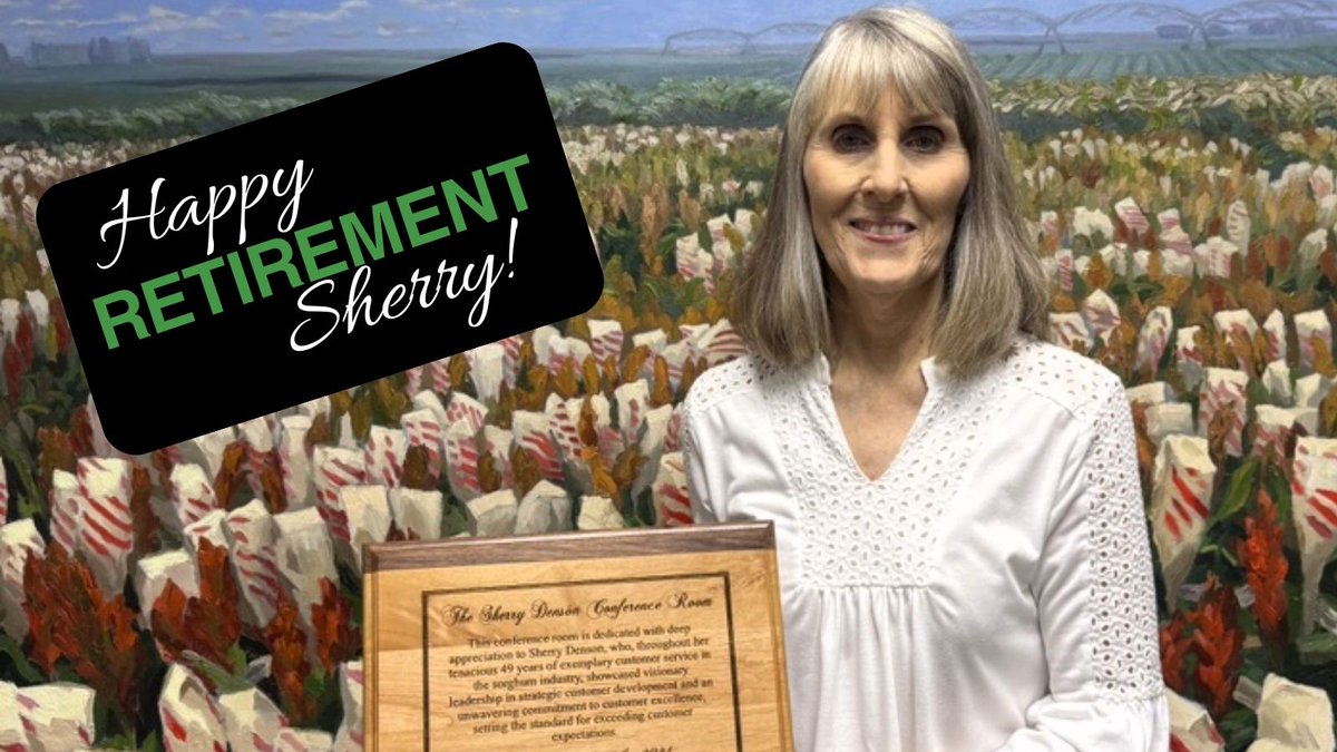 Congratulations to Sherry Denson on her retirement today! Sherry spent 49 years with our organization, showcasing visionary leadership in strategic customer development &amp; an unwavering commitment to customer excellence. She set the standard for exceeding customer expectations!