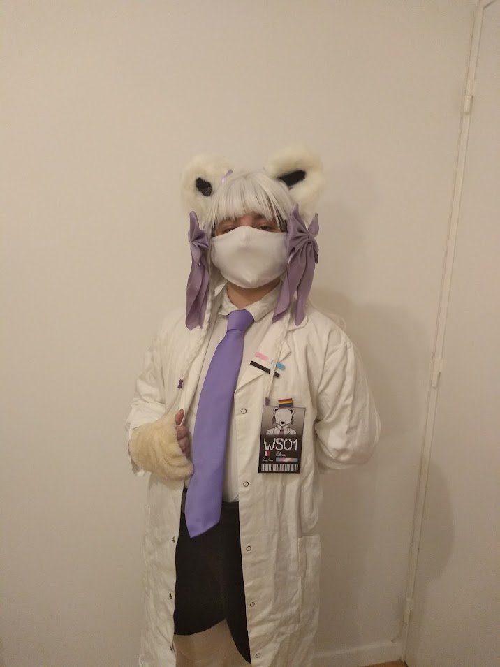 The__Copycat's tweet image. Happy Halloween! 

This year we have the best polar bear! 
Say hi to Elena!

#qsmp #qsmpelena #qsmpcosplay #qsmpcosplayer #elenaqsmp #elena #elenacosplay #elenafanart #cosplay #cosplayer #cos #halloween #HalloweenCosplay