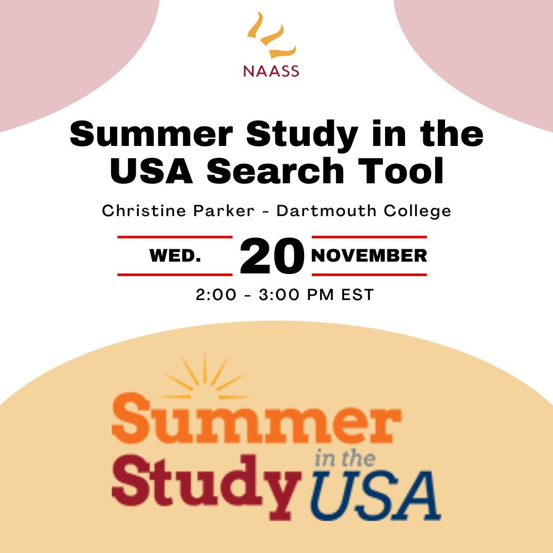Happy Halloween! 🎃 

We know you're getting ready for the conference (less than 2 weeks away!), but go ahead and mark your calendars for our first post-conference webinar! Visit naass.org/webinars for more information and to register.