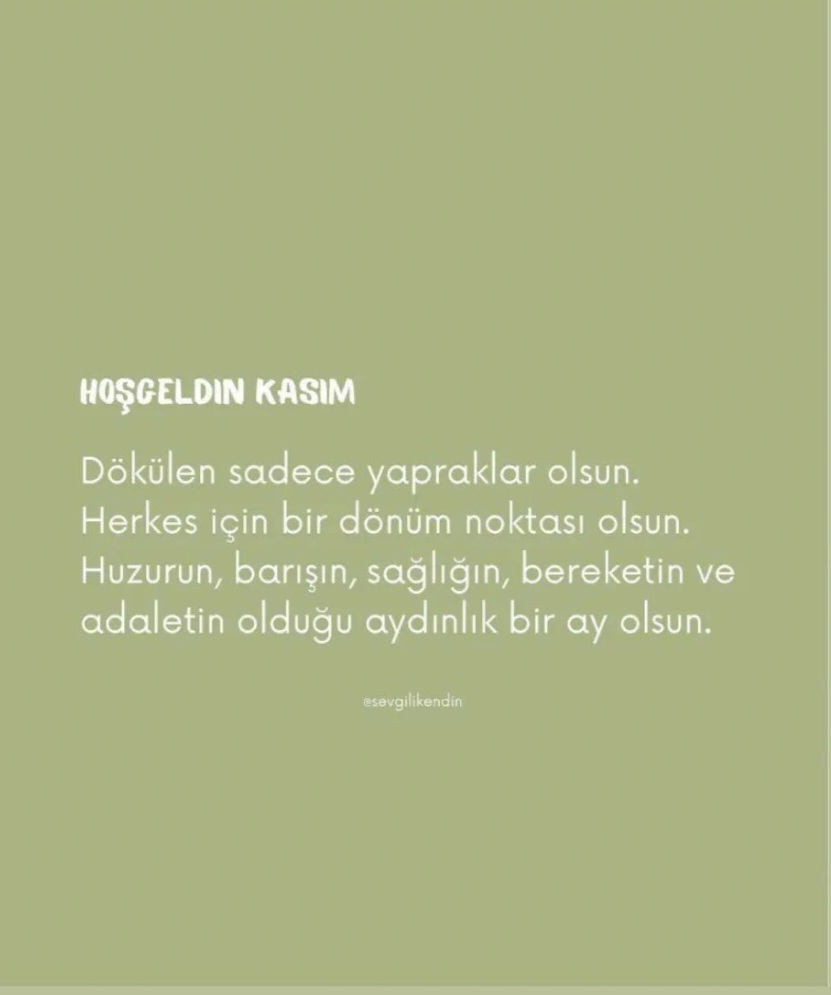 #kasım