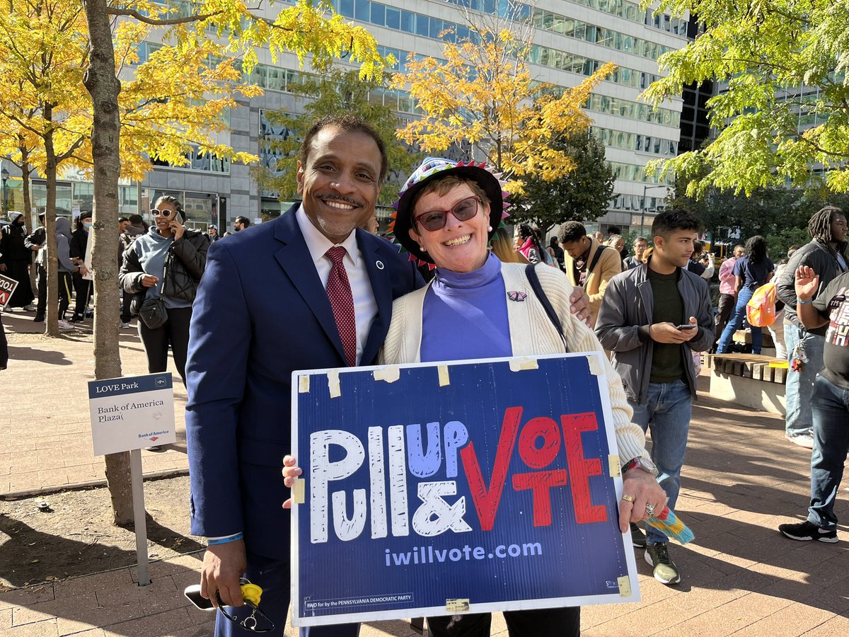 Proud to live in Philadelphia, the birth place of U.S. democracy, where both the Declaration of Independence &amp; U.S. Constitution were signed. As educators it’s our duty to teach our scholars how to participate in democracy &amp; make their voices heard. Let's get out the vote! #phled