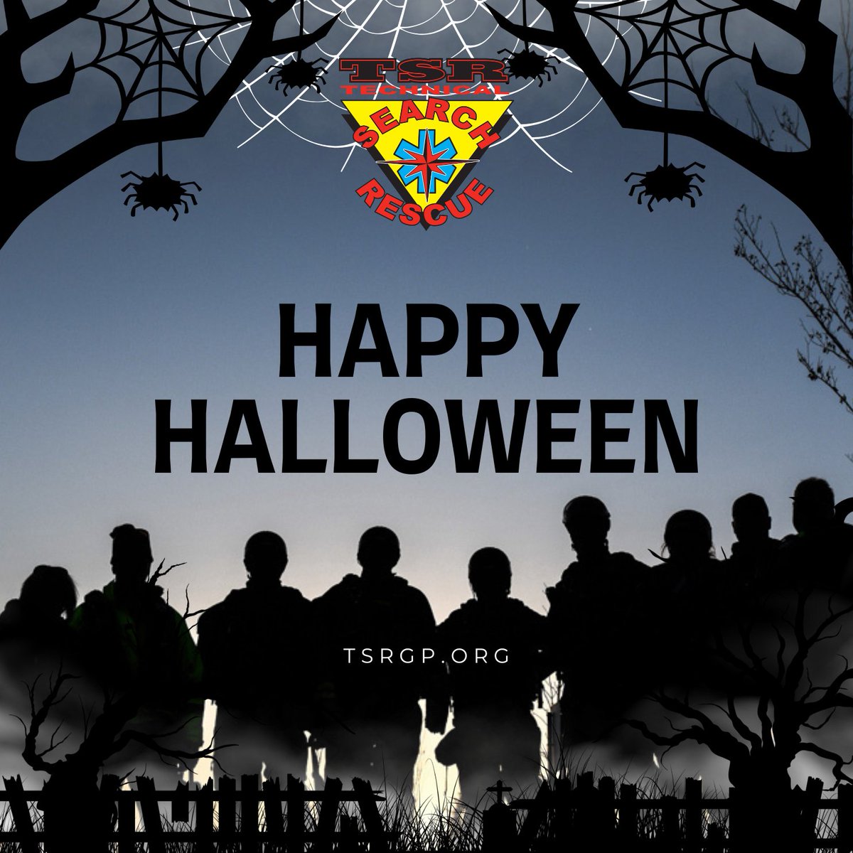 TSRGP's tweet image. Happy Halloween from all of our team at Grande Prairie Technical Search and Rescue! #gpab #countyofgp