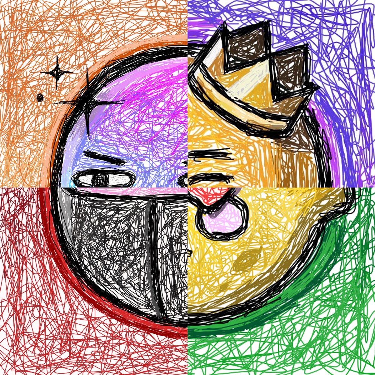 If you hold a SR Scribble of mine, drop a comment below. Just trying to keep track of holders. 

Actually drop a # with Team… (lemon, ninja, gold, nova) and one person from the most commented # team gets a Scribble made up for them.