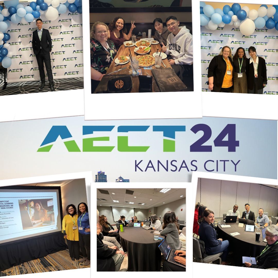 Dr. Enilda Romero-Hall and Grad students, Wei Wang, Ashley King, and Yuexin (Jennifer) Duan, are back from a successful Learning Design and Technology conference where Dr. Romero-Hall delivered a keynote and LDT grad students showcased their work! Thanks, all!