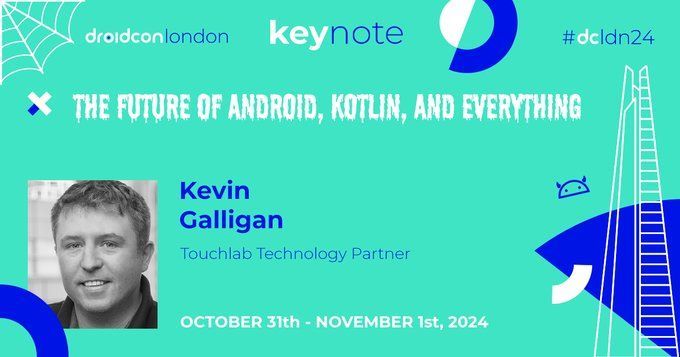 TouchlabHQ's tweet image. Tomorrow’s a big day for Touchlab at #dcldn24! Catch @kpgalligan at his keynote “The Future of Android, Kotlin, &amp;amp; Everything” at 9:20a GMT. He also leads a roundtable on the “Challenges &amp;amp; Opportunities of #KotlinMultiplatform &amp;amp; #ComposeMultiplatform in production” at 11:15a GMT!