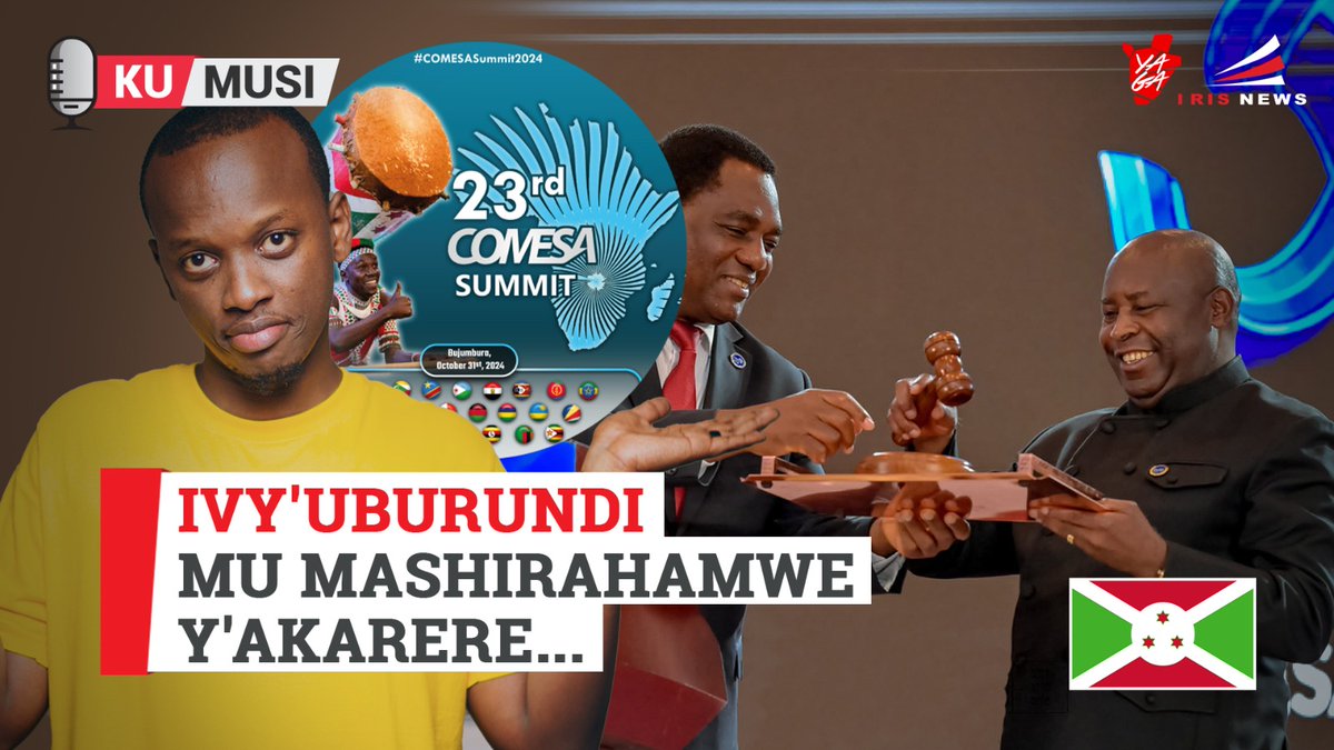 YBurundi's tweet photo. 🇧🇮 Actuellement, le Burundi est membre de plusieurs organisations régionales telles que le #COMESA, la @jumuiya, la #CPGL et la #CEAC.
🤔 Avec toutes ces adhésions, quels en sont les bénéfices concrets pour notre pays ?
Découvrons-le ensemble dans cette édition : https://t.co/MYlmayneHu.
#KuMusi #economie