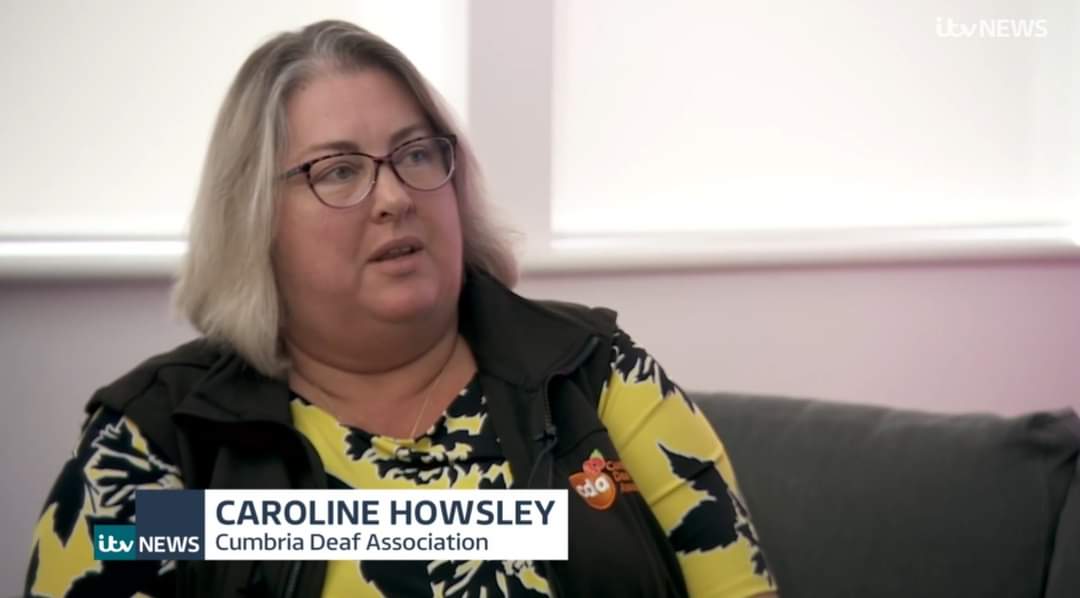 Cumbria Deaf Association tweet media