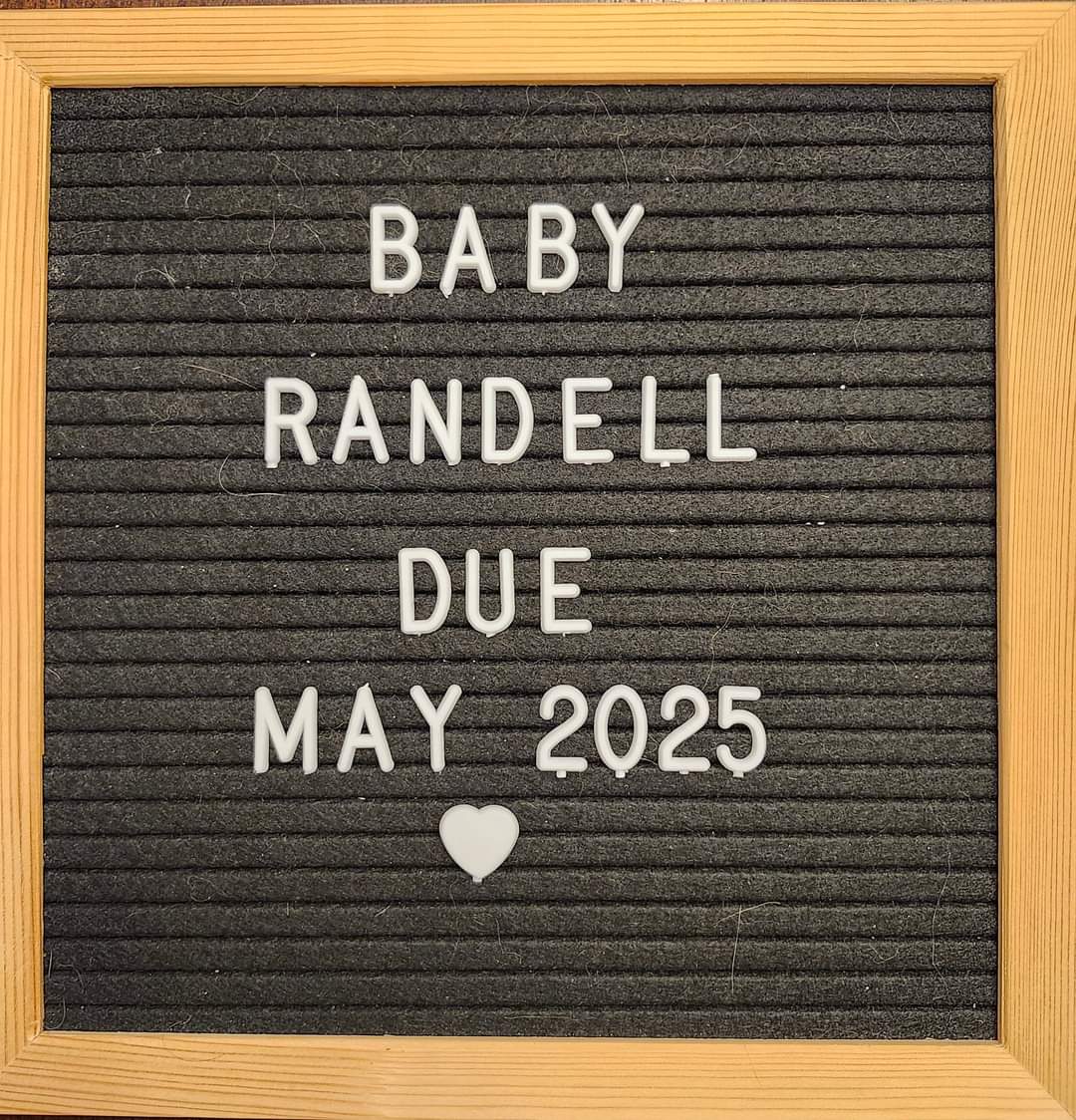 I guess I should probably share this here too! We are so excited! 

...time to track down baby plaid and beige pants, I suppose. Anyone have a line on a copy of Baby's First Big Book of Puns?