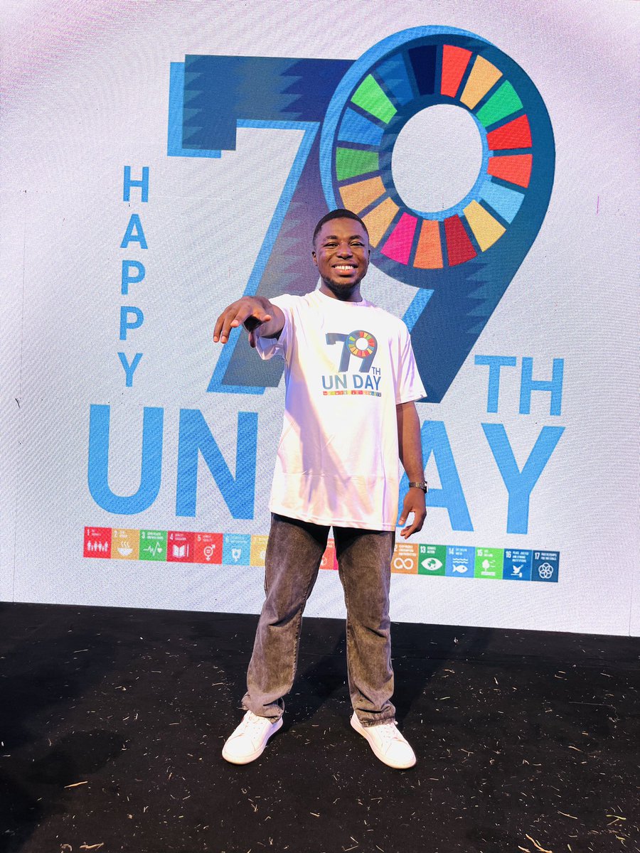 mikeackon's tweet photo. #UNDay #YoLeFellow https://t.co/clkHF3wBmX