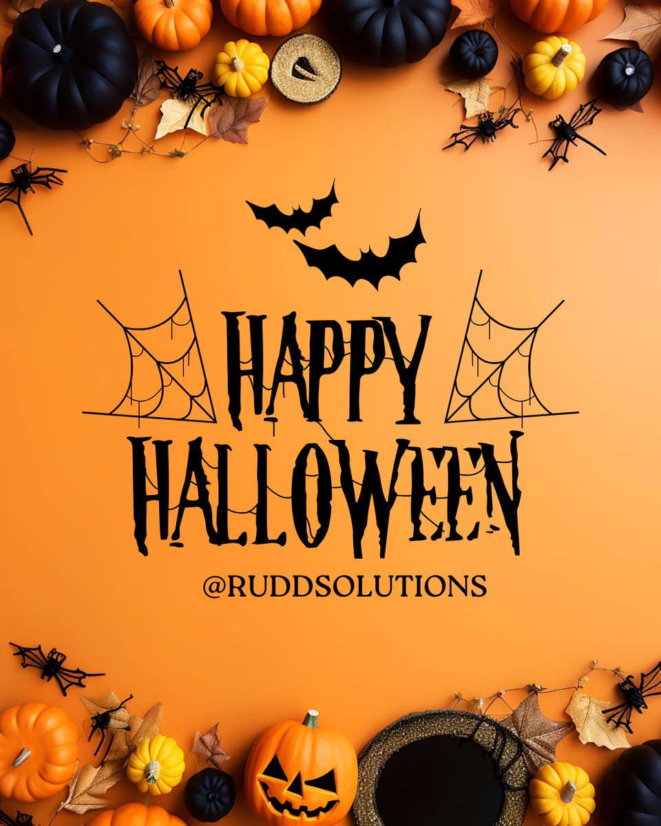RuddSolutions's tweet photo. Wishing you a Happy Halloween. https://t.co/RTAUQAWSHO