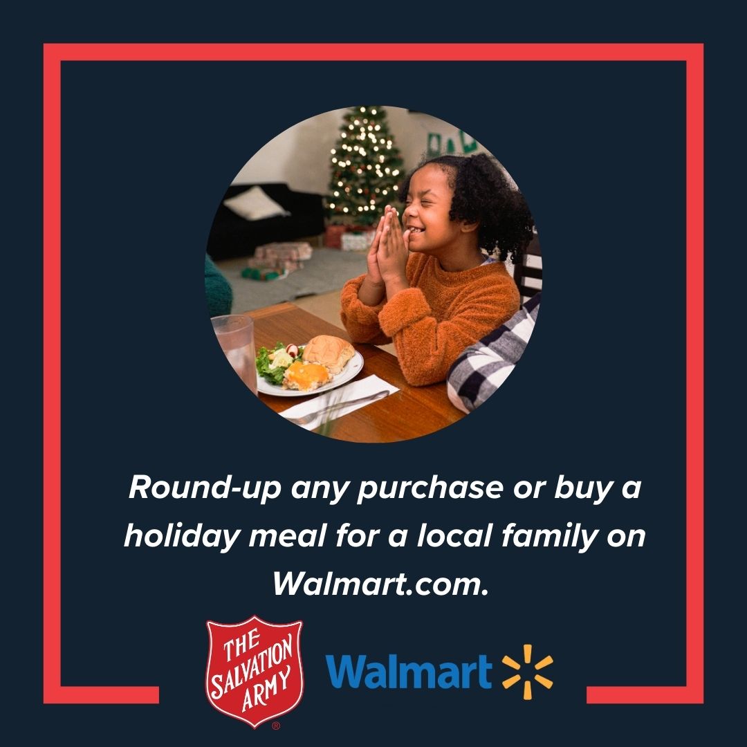 SalvationArmyUS's tweet photo. We’re teaming up with @Walmart and @SamsClub again to help spread peace and joy this holiday season and we hope you’ll join us! Here's how you can help ⬇️
#doingthemostgood #angeltree #redkettle #christmas https://t.co/9qfK0undyC