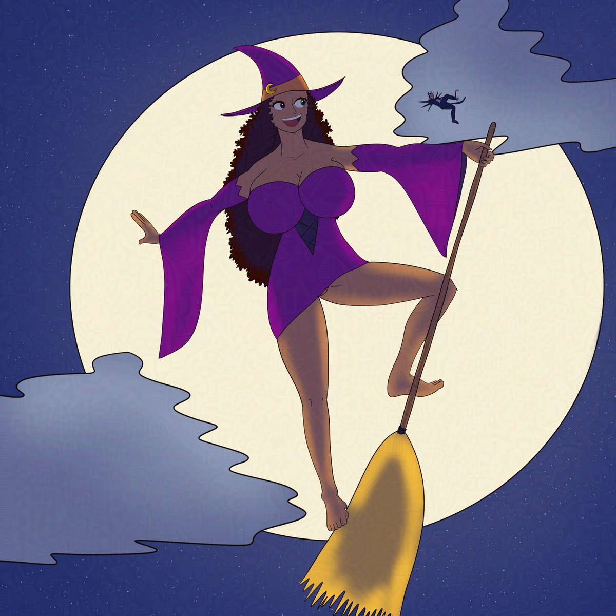 Calaglin4's tweet photo. Happy Halloween all! Here's to a gloriously spoopy night to all trickers and treaters!

#Halloween https://t.co/K2nxCzbBCJ