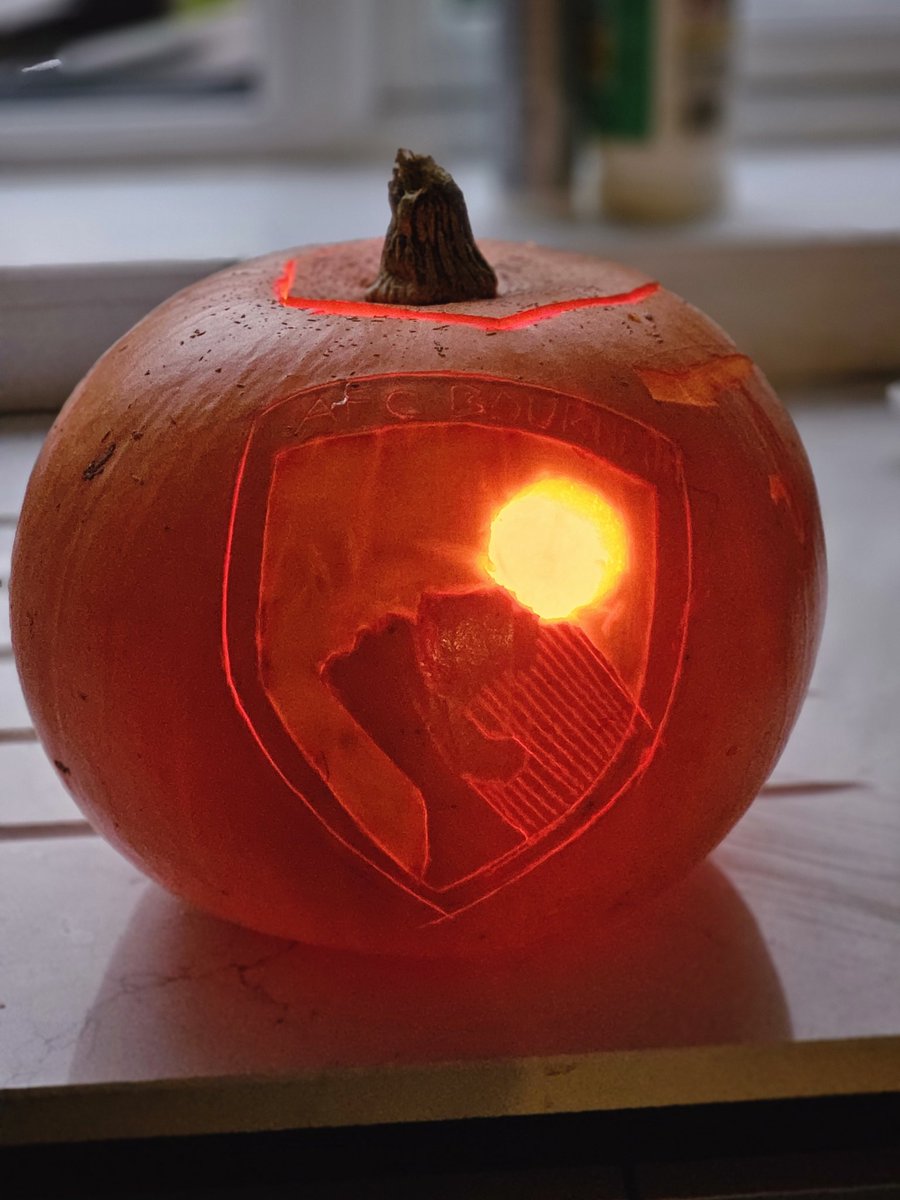 Moorius's tweet photo. @afcbournemouth my son Jude (11) made this https://t.co/NfeINbmCoJ