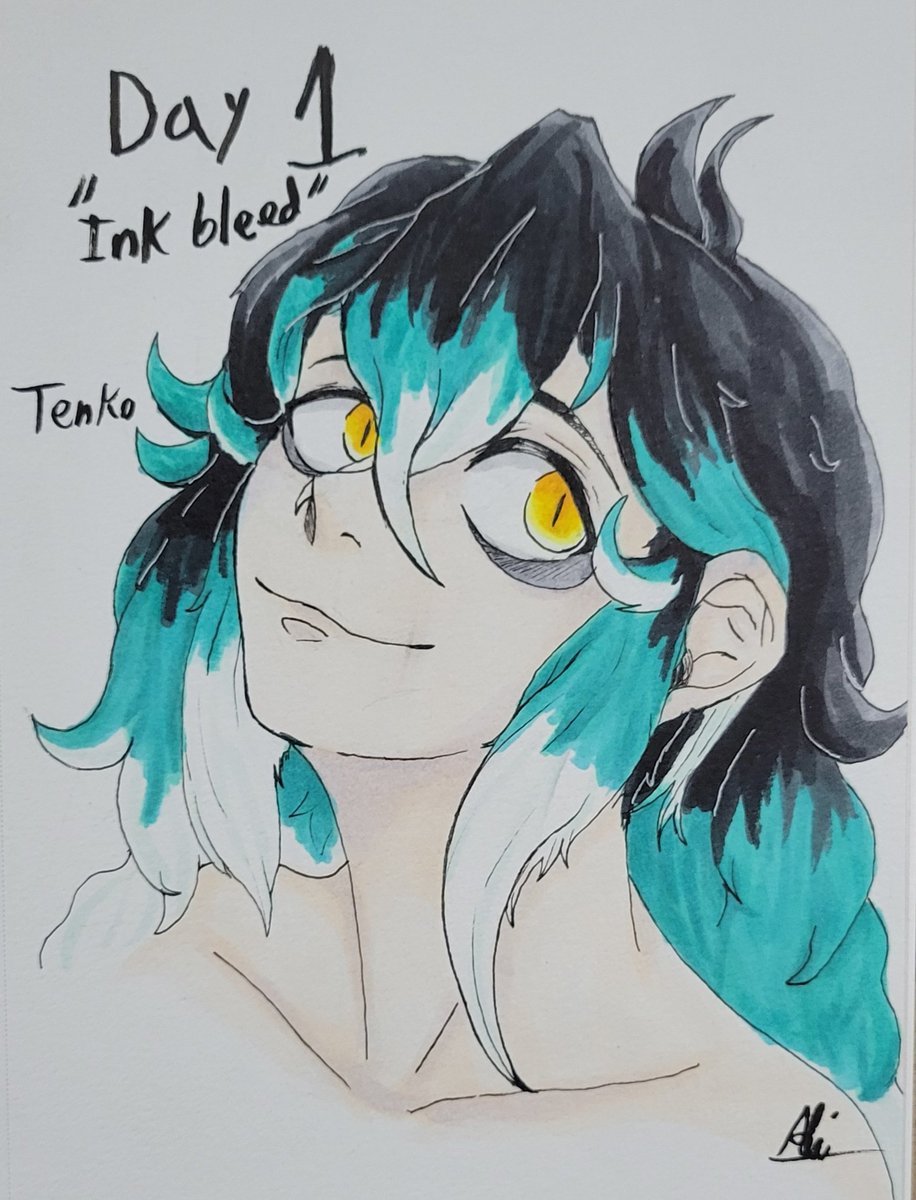 Pandorasreach1's tweet photo. REPOSTING THIS!
I'm reposting this submission for the live!! This is my OC Tenko!! He's my main character for my manga 'Pandora's Reach' !!! I meant for it to say "marker bleed" but I got confused!
@ActuallyRea
#Actuallyinfected
#Actuallyinfected2024
#ActuallyinfectedDay1 https://t.co/MZHVS9IfB5