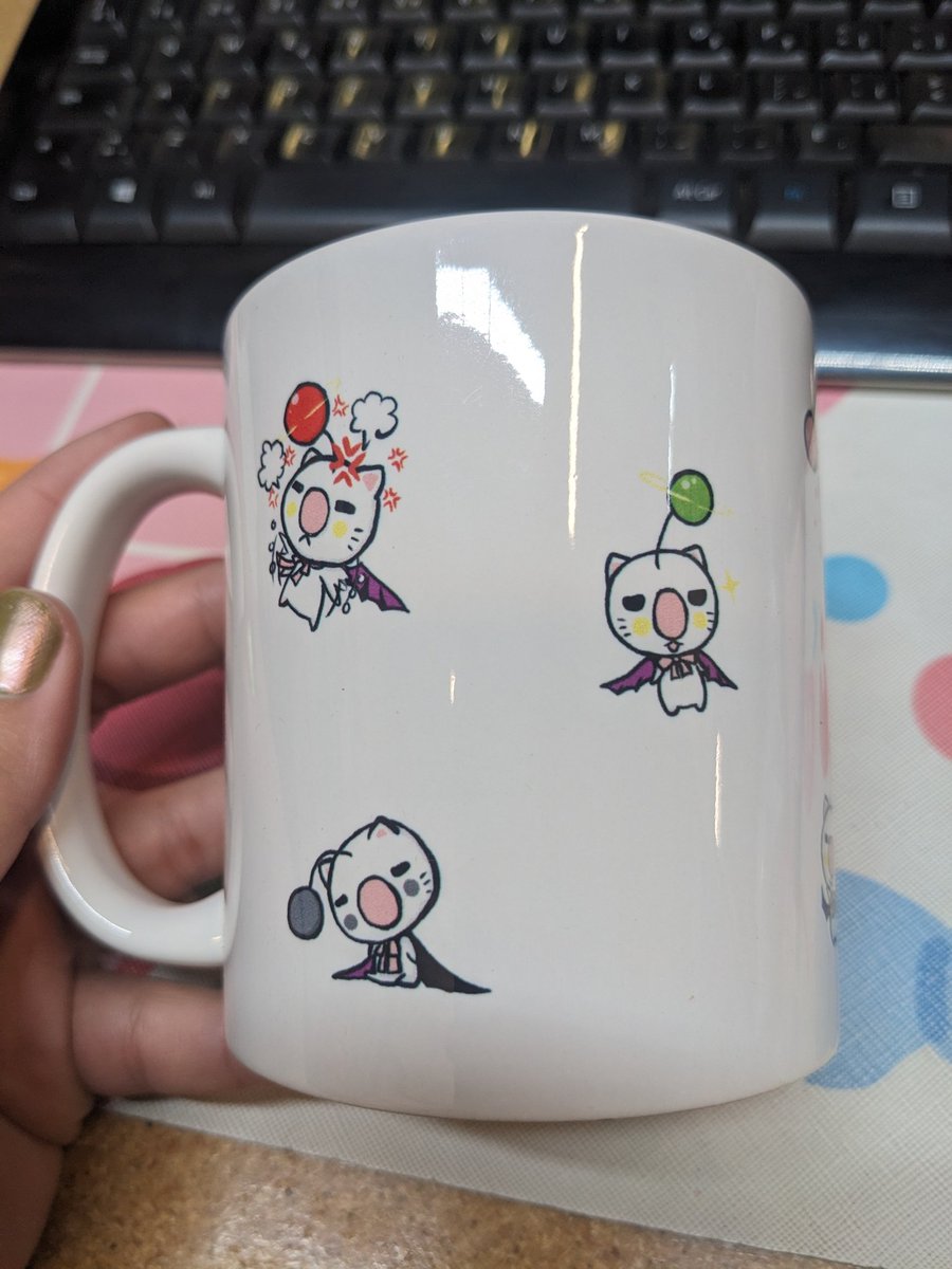 mooglecafe's tweet photo. Test print of a new mug design. https://t.co/4siKAT7pJ8