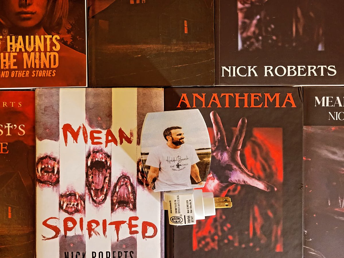 _addicted2books's tweet photo. Did you get your NickLite nightlight yet? If not, what are you waiting for? Go and grab this unique item to go with your Nick Roberts collection @nroberts9859 https://t.co/AnIRqCWUbz