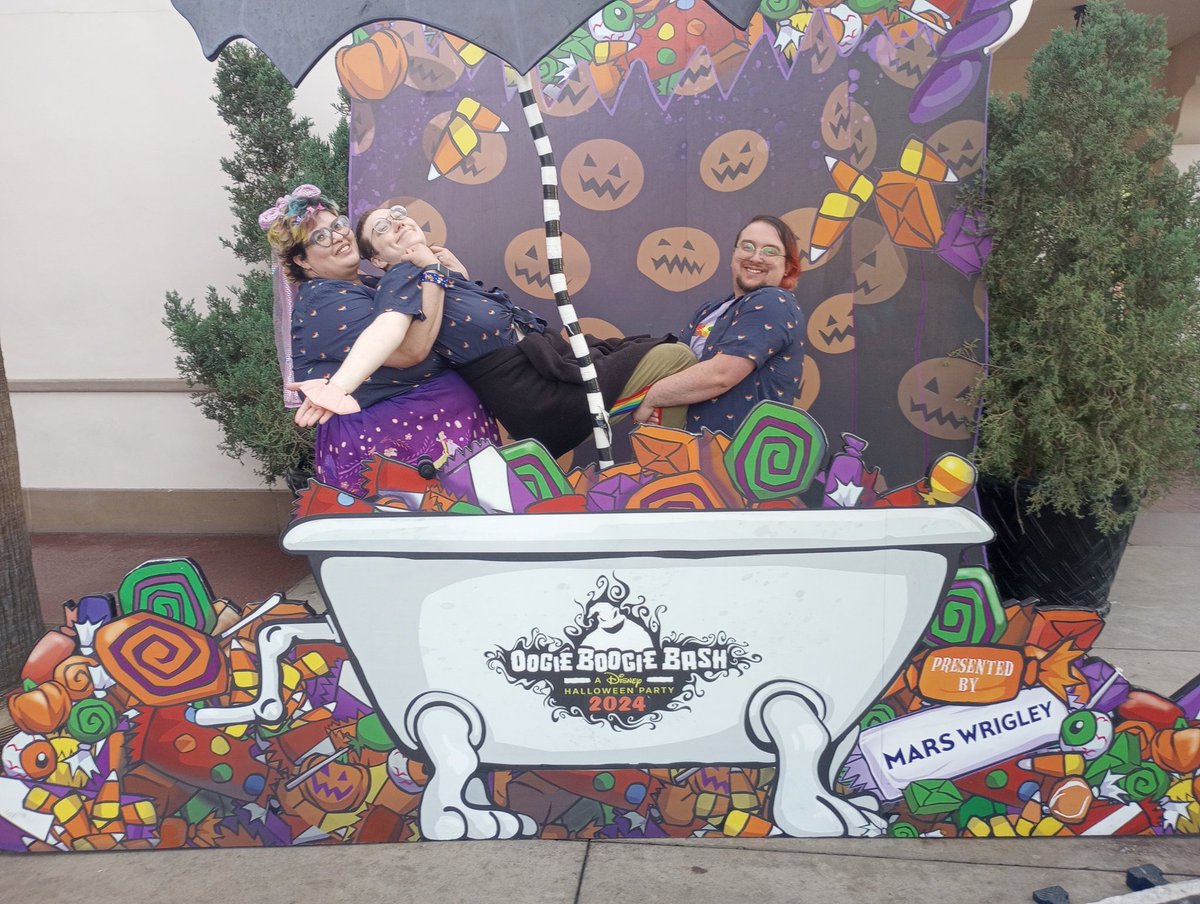 Happy Halloween and happy anniversary to my beloved spouses!