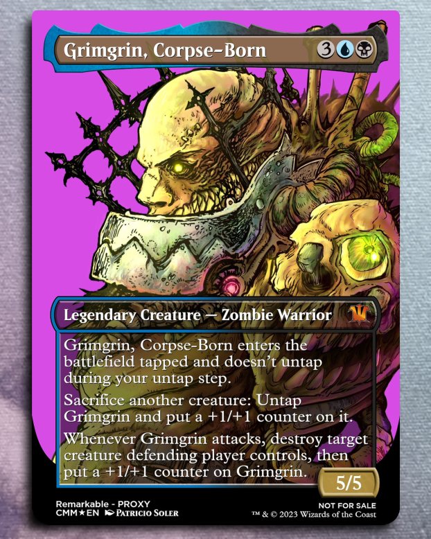 patricio_soler's tweet image. 🎁#November2Remember begins on Halloween! 
Daily Card 01: 🎃Grimgrin! 
Giveaway prizes and rules will be posted tomorrow Nov, 1st. Let all your friends know &amp;amp; interact with this post to enter for a chance at 20+ prizes (mats, tokens, cards, etc). Happy trick r&apos; treating!