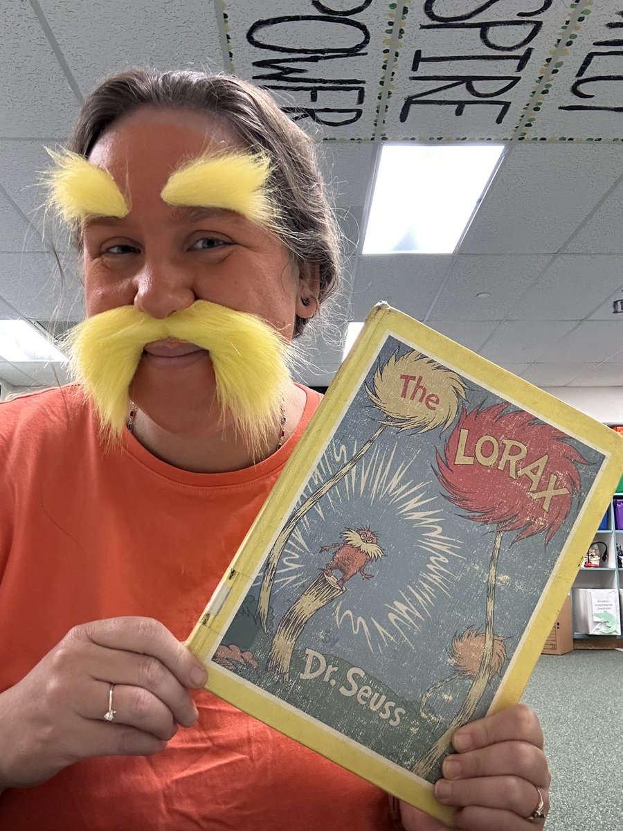 Book Character dress up day - “I speak for the trees!” 🌳🌳🌳