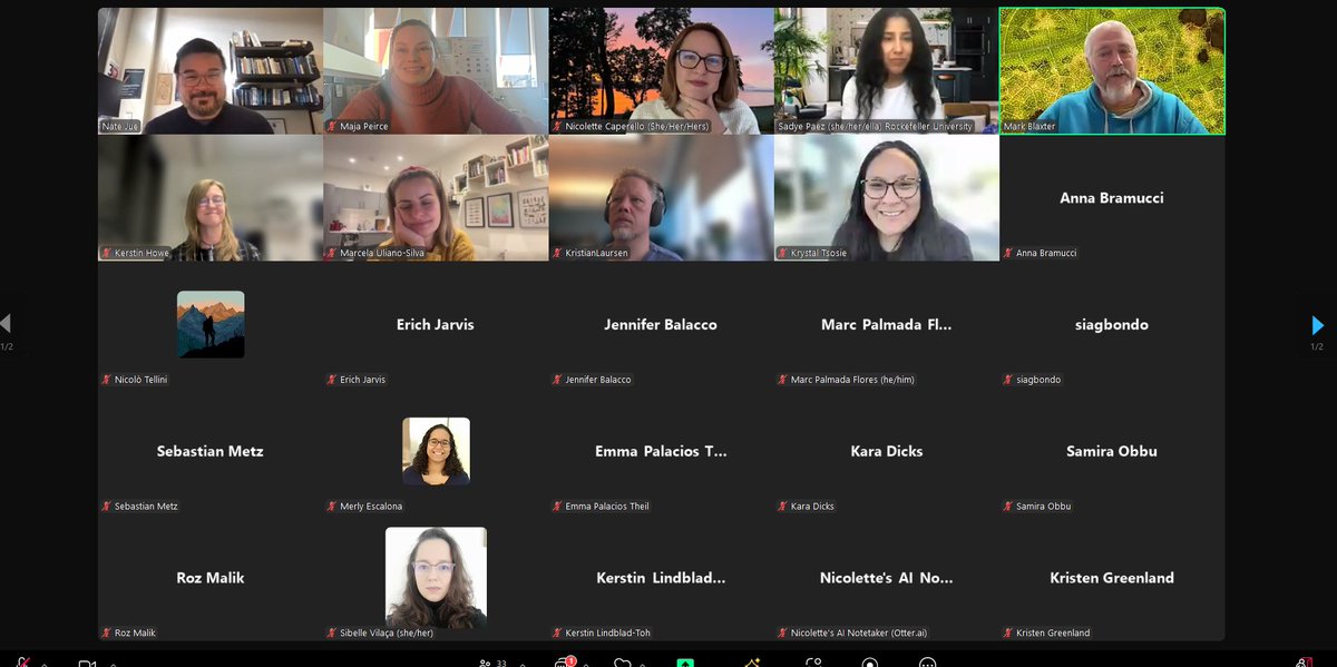 We hear from <a href="/blaxterlab/">Blaxter Lab</a> <a href="/darwintreelife/">Darwin Tree of Life</a> @sangarTol about who he is outside of genomics and his work in activism at the <a href="/EBPJEDI/">EBP Justice, Equity, Diversity, Inclusion +</a> session at #BG24 LIVE NOW

@sadyepaez <a href="/DrJueFish/">Nate Jue</a> @palmadamarc
#EmergeEvolveEmbolden #storytelling #BG24