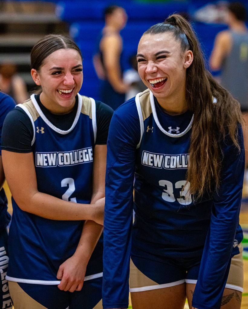 NCFBanyansWBB's tweet photo. All Smiles around here as we prepare for our back-to-back games 😁😁

#GoMightyBanyans https://t.co/GGrWTinXXX