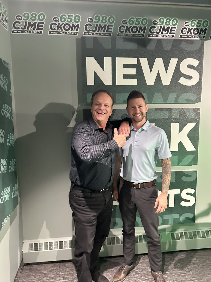 Great talking with Greg Morgan yesterday morning about my platform and how we move Regina forward.
#regina #yqr #yqrvotes