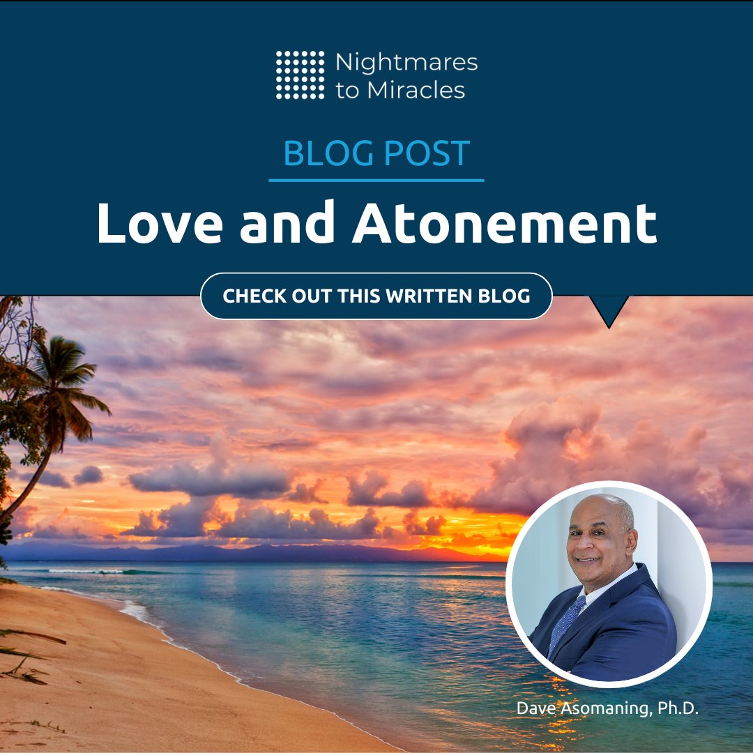 Did you know that fear comes from feeling disconnected from love? 😔
A Course in Miracles teaches that the best way to dissolve fear is to reconnect with divine love. It’s not about being more courageous—it's about letting love take over.

nightmarestomiracles.com/blog/2022/3/22…

#davidasomaning