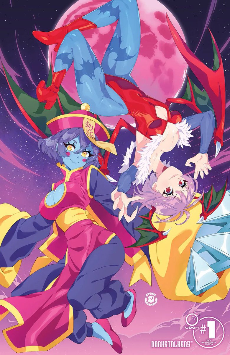 AtomicMrshmallw's tweet photo. Darkstalkers is a good bump for Halloween! #Darkstalkers https://t.co/xfwPK6dGox