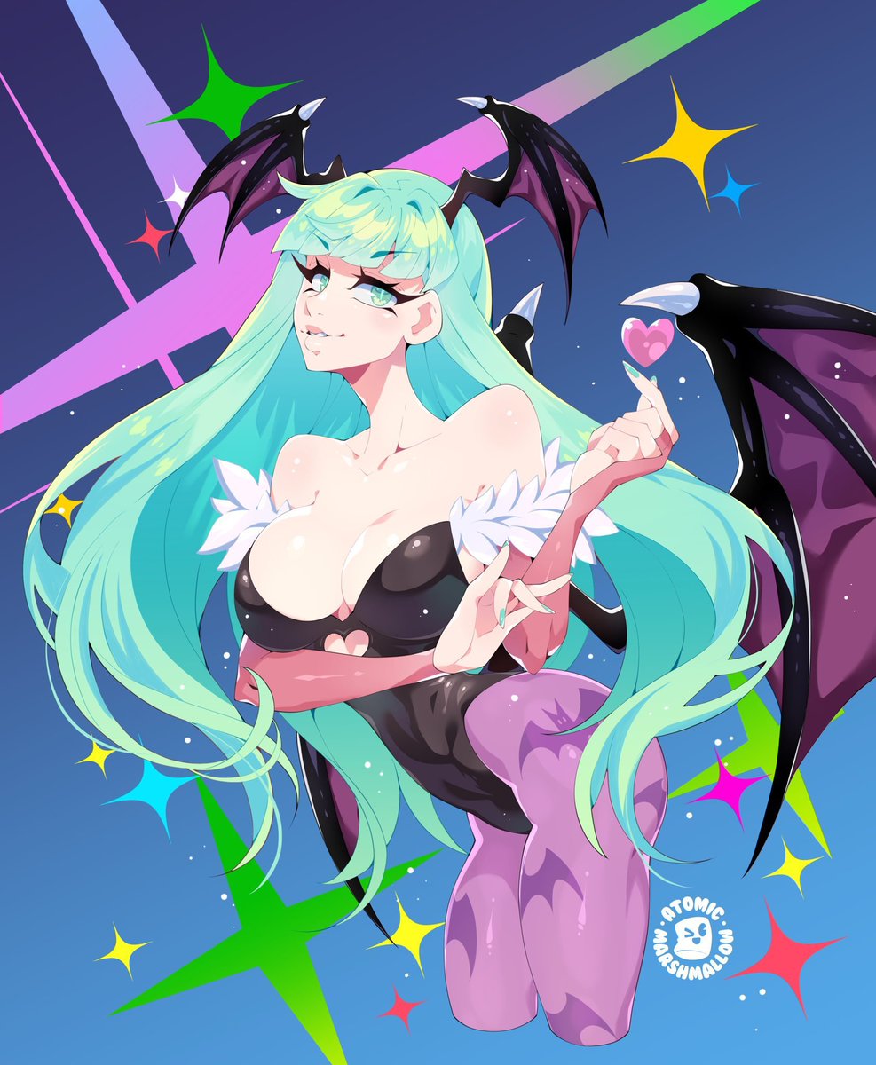 AtomicMrshmallw's tweet photo. Darkstalkers is a good bump for Halloween! #Darkstalkers https://t.co/xfwPK6dGox