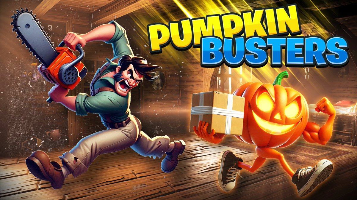 BTL_xD's tweet photo. Introducing: Pumpkin Busters 🎃 
Map Code: 4285-8049-3155

Happy Halloween 🎃 🎃 🎃 https://t.co/4zY60MKokh