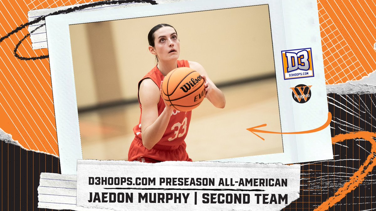 Preseason All-American 🔥🏀

Congratulations to Jaedon Murphy for being named a preseason second-team All-Amercian by D3hoops.com!

📰bit.ly/3AmQRg6