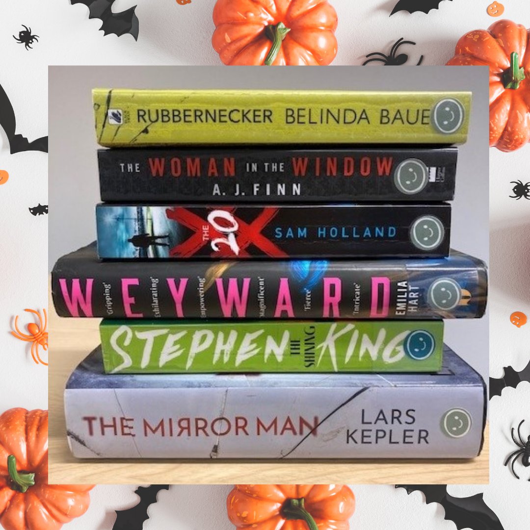 HarperAdamsLibr's tweet photo. Looking for a spooky read this evening? Check out our Reading for Pleasure section or read/listen online on the Libby app. 🎃🧟‍♀️ #happyhalloween #readingforpleasure #LibbyApp https://t.co/wOnc11FQ4u