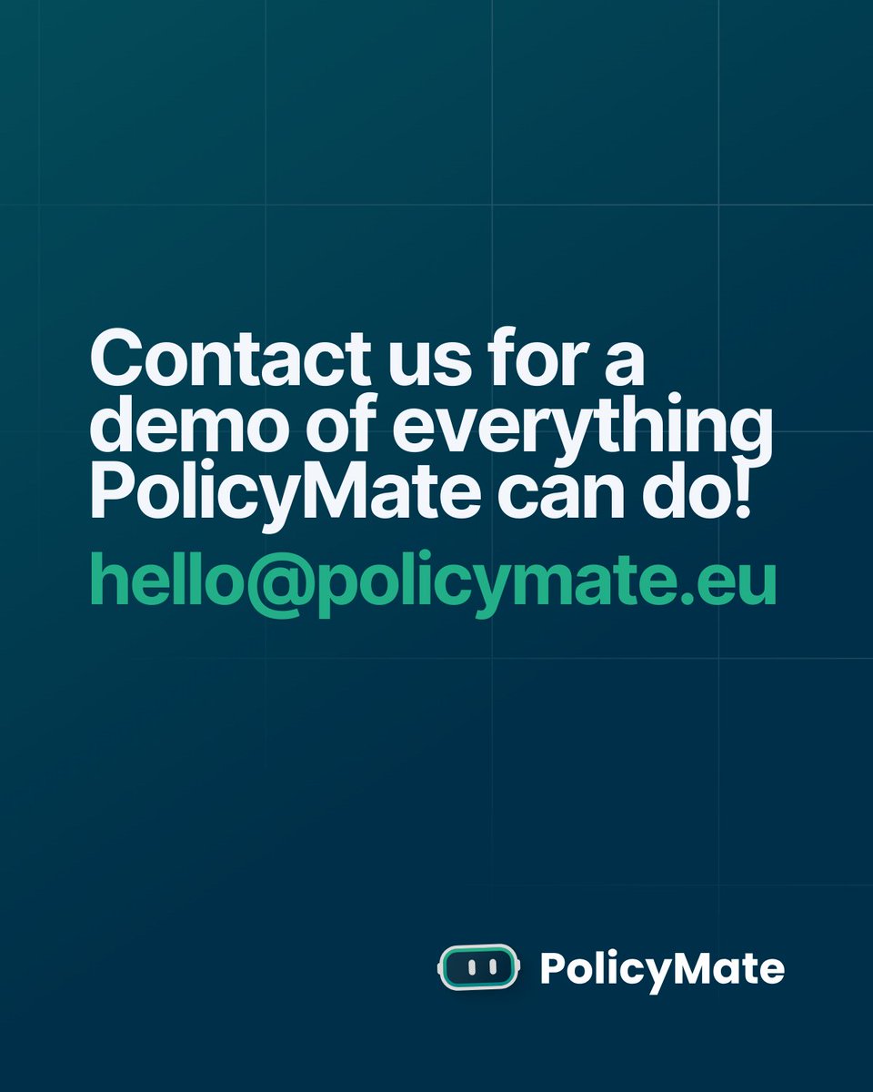 PolicyMate 🤖🇪🇺 tweet media