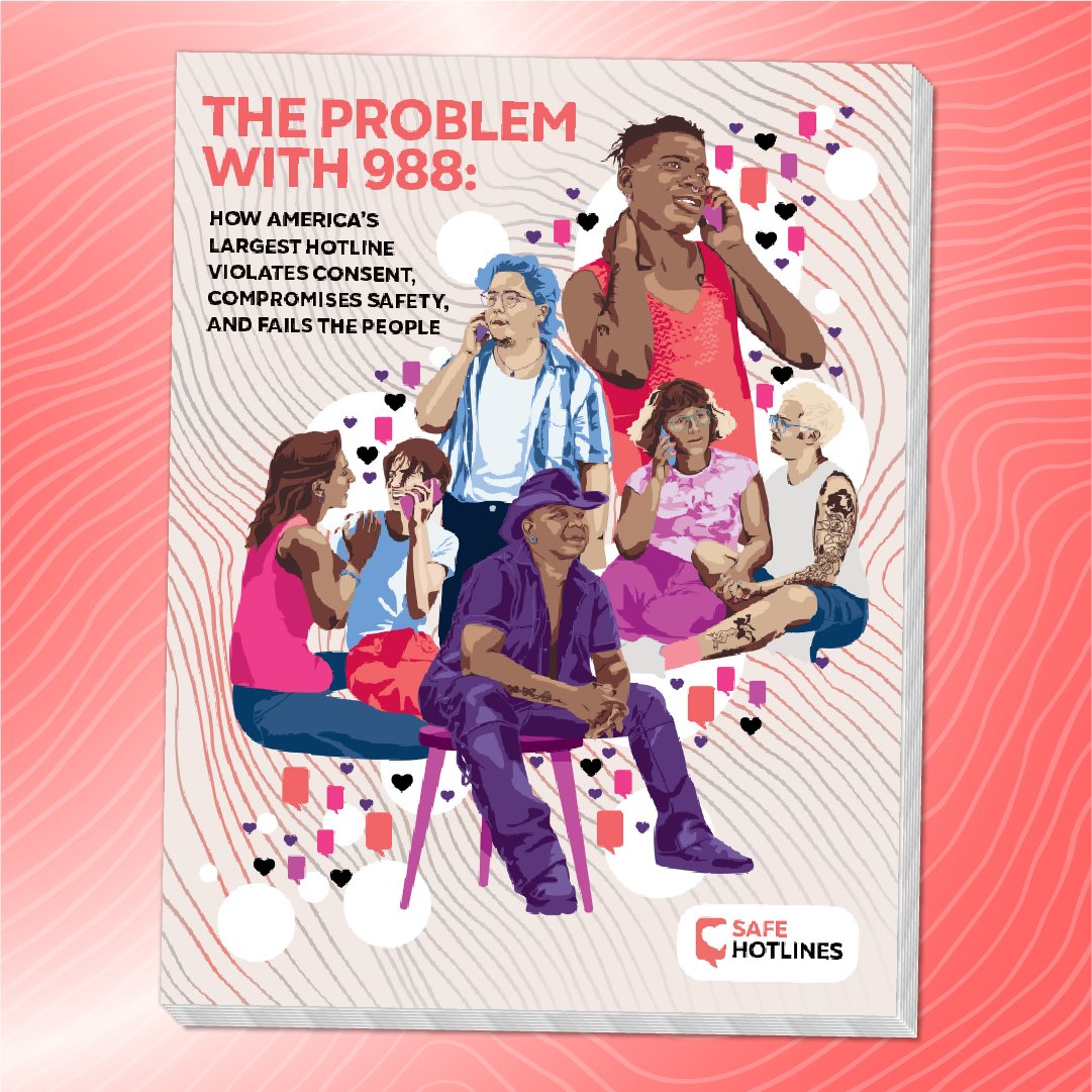 📢 Report Alert! 📢 Our deep dive into the 988 Lifeline’s risks &amp; recommendations for safer crisis support is out now! 🌟 Learn how we can transform crisis support into something truly life-affirming: translifeline.org/988-report #SafeHotlines