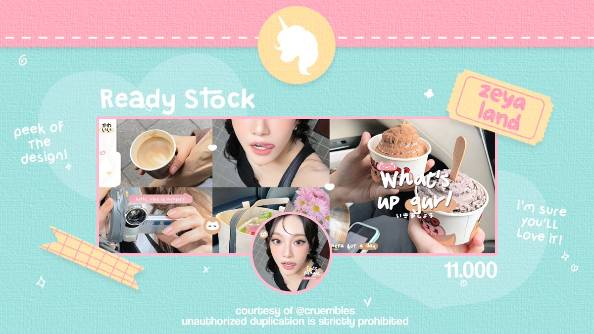 help me to repost this 🌸

zeya mau bawa layout ready stock di bawah ini (wonhee - karina - isa - ningning) 🧤⭐🍰 harganya 11.OOO (inc retext) &amp;&amp; bisa dijemput sekarang via dm ^____^

#zonauang #zonajajan