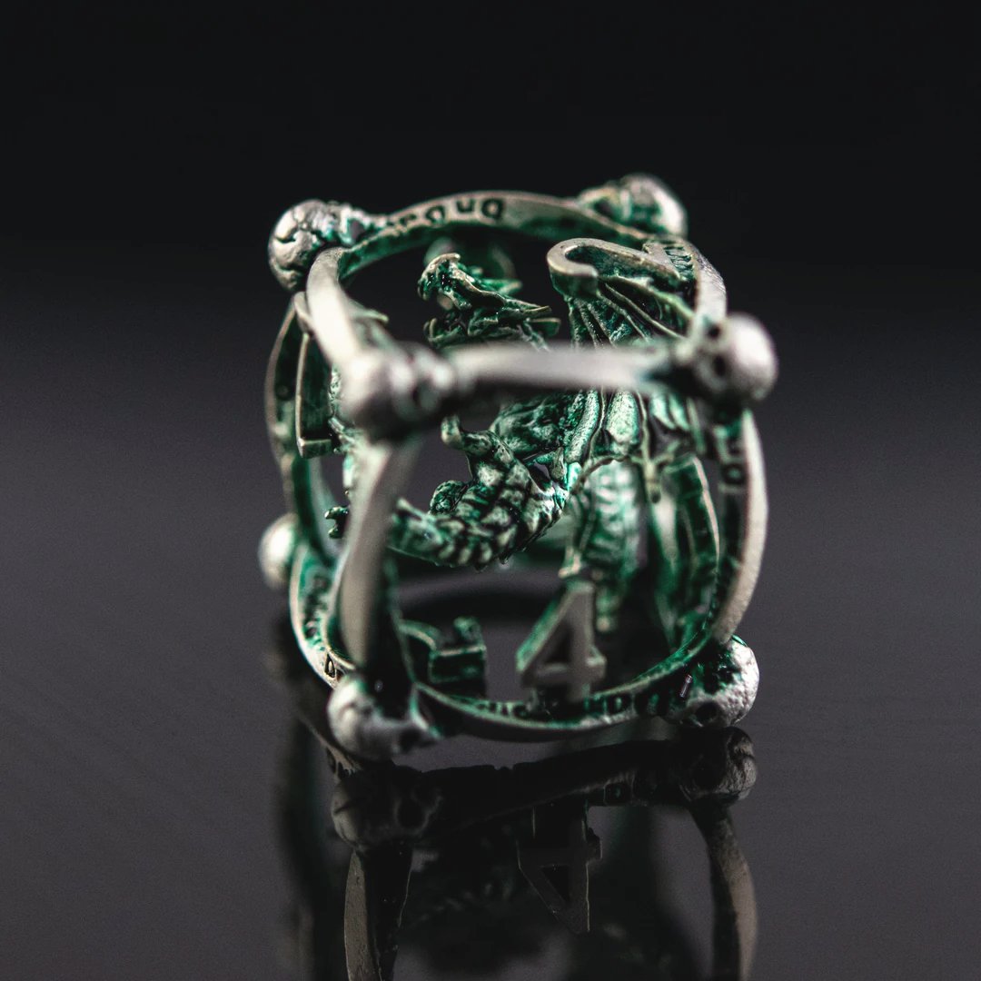 MistyMtnGaming's tweet image. Embrace the dark and mystical this Halloween with our Draco Immortui Hollow Metal Dice Set. Perfect for games that crave a little extra bite! 🎃🐉💀 

shorturl.at/DCsNk
#DND #DiceAddict #NerdyThings #RollForInitiative #TabletopRPG